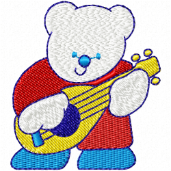 Teddy Embroidery Design 10